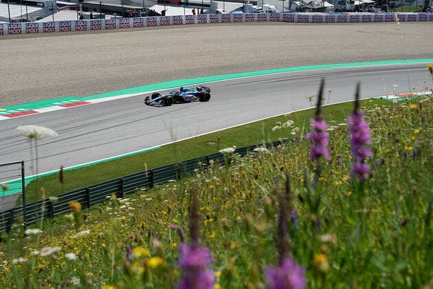 08.07.2022, Red Bull Ring , Spielberg, Formula 1 BWT Grosser Preis von Österreich 2022 , im Bild Fernando Alonso (ESP), Alpine F1 Team (Foto EU-Images) Spielberg Red Bull Ring Steiermark Österreich