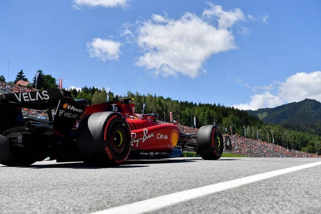 08.07.2022, Red Bull Ring , Spielberg, Formula 1 BWT Grosser Preis von Österreich 2022 , im Bild Carlos Sainz Jr. (ESP), Scuderia Ferrari (Foto EU-Images) Spielberg Red Bull Ring Steiermark Österreich