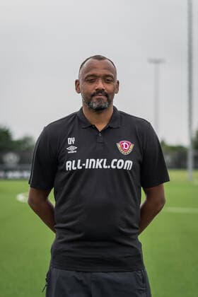 Torwarttrainer David Yelldell; SG Dynamo Dresden; 3.Liga, Porträttermin 2022 2023