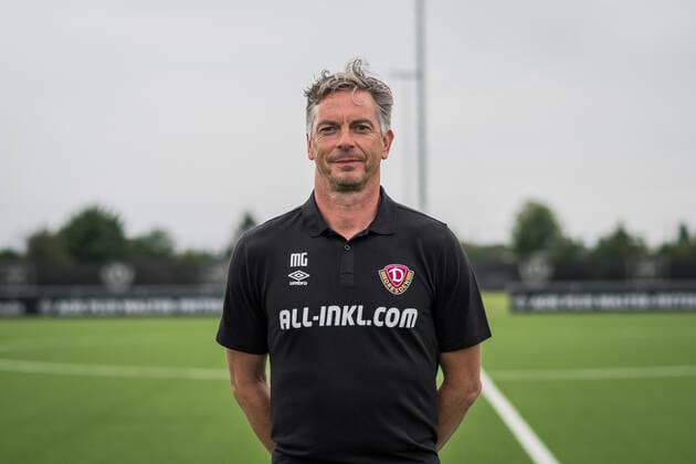 Athletik- und Konditionstrainer Matthias Grahe; SG Dynamo Dresden; 3.Liga, Porträttermin 2022 2023