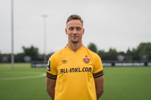 Tim Knipping; SG Dynamo Dresden; 3.Liga, Porträttermin 2022 2023