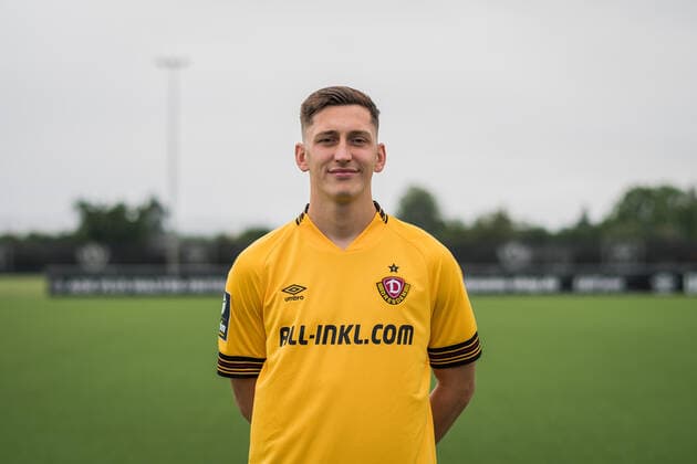 Jonathan Meier; SG Dynamo Dresden; 3.Liga, Porträttermin 2022 2023