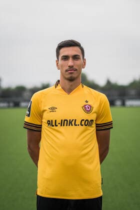 Claudio Kammerknecht; SG Dynamo Dresden; 3.Liga, Porträttermin 2022 2023