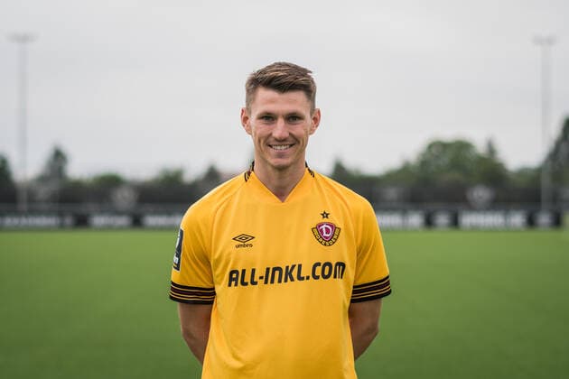 Robin Becker; SG Dynamo Dresden; 3.Liga, Porträttermin 2022 2023
