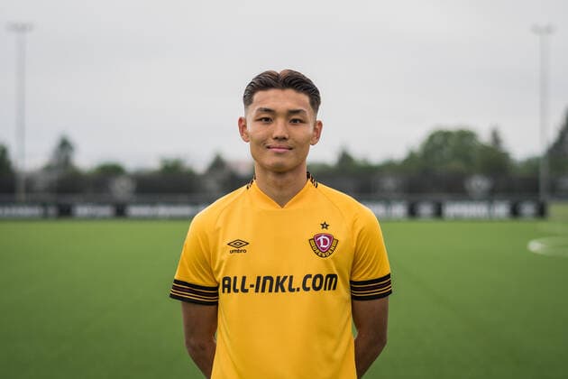 Jong-min Seo; SG Dynamo Dresden; 3.Liga, Porträttermin 2022 2023