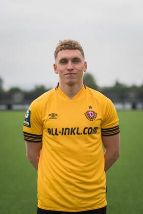 Luca Herrmann; SG Dynamo Dresden; 3.Liga, Porträttermin 2022 2023
