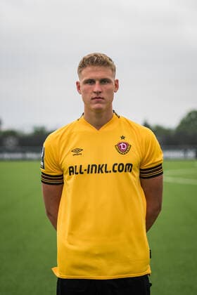 Phil Harres; SG Dynamo Dresden; 3.Liga, Porträttermin 2022 2023