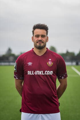 Torwart Stefan Drljaca; SG Dynamo Dresden; 3.Liga, Porträttermin 2022 2023