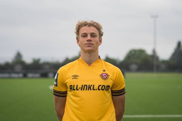 Jonas Oehmichen; SG Dynamo Dresden; 3.Liga, Porträttermin 2022 2023