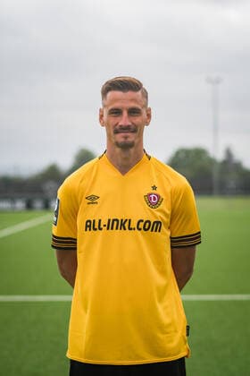 Stefan Kutschke; SG Dynamo Dresden; 3.Liga, Porträttermin 2022 2023