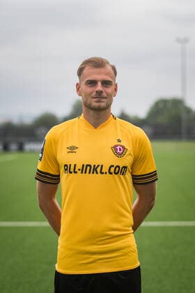 Max Kulke; SG Dynamo Dresden; 3.Liga, Porträttermin 2022 2023