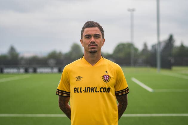Oliver Batista Meier; SG Dynamo Dresden; 3.Liga, Porträttermin 2022 2023