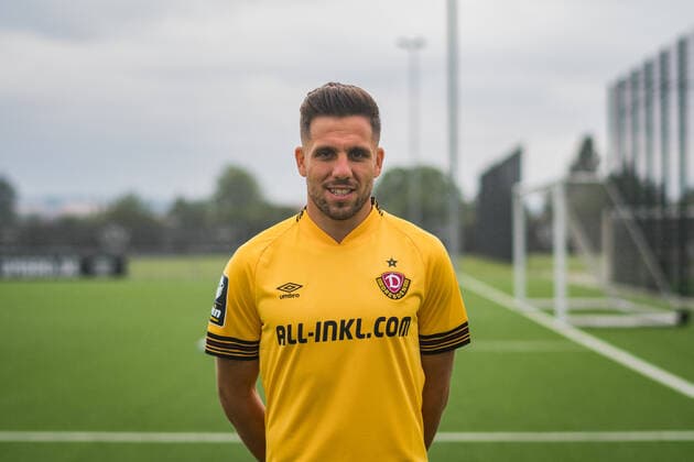 Ahmet Arslan; SG Dynamo Dresden; 3.Liga, Porträttermin 2022 2023