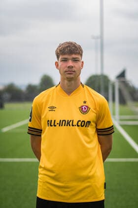 Paul Lehmann (U19); SG Dynamo Dresden; 3.Liga, Porträttermin 2022 2023
