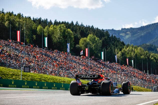 11 Sergio Perez (MEX, Oracle Red Bull Racing), F1 Grand Prix of Austria at Red Bull Ring on July 8, 2022 in Spielberg, Austria. (Photo by HOCH ZWEI) Spielberg Austria