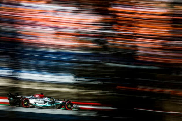 63 George Russell (GBR, Mercedes-AMG Petronas F1 Team), F1 Grand Prix of Austria at Red Bull Ring on July 8, 2022 in Spielberg, Austria. (Photo by HOCH ZWEI) Spielberg Austria
