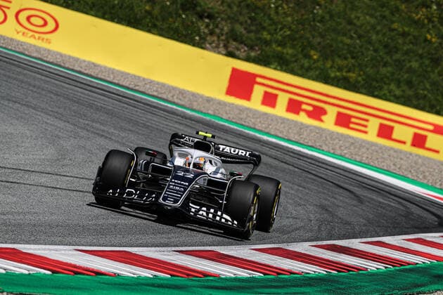 Yuki Tsunoda (JAP) Alpha Tauri AT03 during 2022 Austrian Grand Prix - Qualifying, Formula 1 Championship in Spielberg, Austria, July 08 2022  Copyright: xAlessioxDexMarcox xipa-agency.nex xx 0