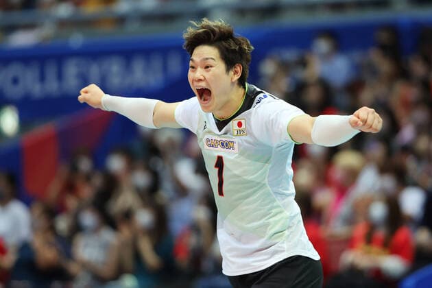 Yuji Nishida (JPN), JULY 8, 2022 - Volleyball : FIVB Volleyball Nations League 2022 Men s Preliminary Round between Japan - Canada at Maruzen Intec Arena Osaka, Osaka, Japan. Noxthirdxpartyxsales  (192974333)