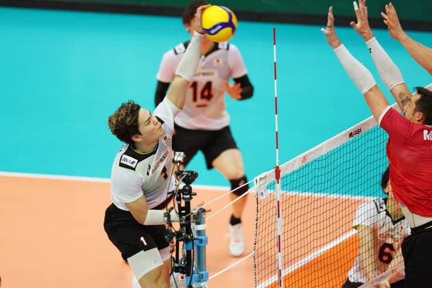 Yuji Nishida (JPN), JULY 8, 2022 - Volleyball : FIVB Volleyball Nations League 2022 Men s Preliminary Round between Japan - Canada at Maruzen Intec Arena Osaka, Osaka, Japan. Noxthirdxpartyxsales  (192974387)
