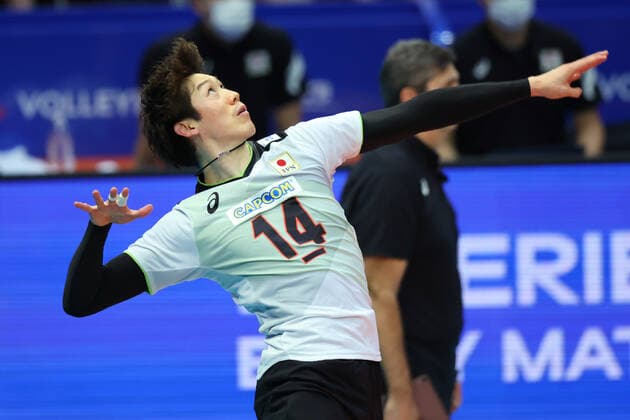 Yuki Ishikawa (JPN), JULY 8, 2022 - Volleyball : FIVB Volleyball Nations League 2022 Men s Preliminary Round between Japan - Canada at Maruzen Intec Arena Osaka, Osaka, Japan. Noxthirdxpartyxsales  (192995143)