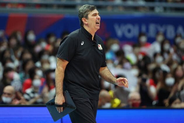 Philippe Blain (JPN), JULY 8, 2022 - Volleyball : FIVB Volleyball Nations League 2022 Men s Preliminary Round between Japan - Canada at Maruzen Intec Arena Osaka, Osaka, Japan. Noxthirdxpartyxsales  (192996755)