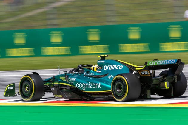 Formel 1 GP von Österreich 2022 Freitag Sebastian Vettel (Ger) Aston Martin Cognizant Formula One Team; Formel 1 Österreich am 08.07.2022 Copyright: xBEAUTIFULxSPORTS Erlhofx