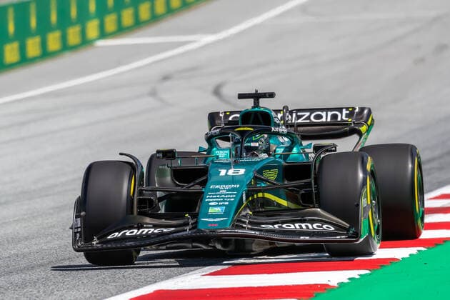 Formel 1 GP von Österreich 2022 Freitag Lance Stroll (CAN) Aston Martin Cognizant Formula One Team; Formel 1 Österreich am 08.07.2022 Copyright: xBEAUTIFULxSPORTS Erlhofx