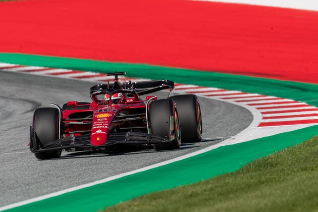Formel 1 GP von Österreich 2022 Freitag Charles Leclerc (MCO) Scuderia Ferrari; Formel 1 Österreich am 08.07.2022 Copyright: xBEAUTIFULxSPORTS Erlhofx