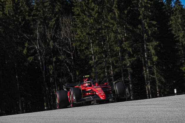 July 8, 2022, Spielberg, Austria: Spielberg, Austria, Red Bull Ring, July 08, 2022, Carlos Sainz (SPA) Ferrari F1-75 during 2022 Austrian Grand Prix - Qualifying - Formula 1 Championship. Formula 1 Championship - 2022 Austrian Grand Prix - Qualifying, Spielberg, Austria - ZUMAl164 20220708_zsa_l164_212 Copyright: xAlessioxDexMarcox