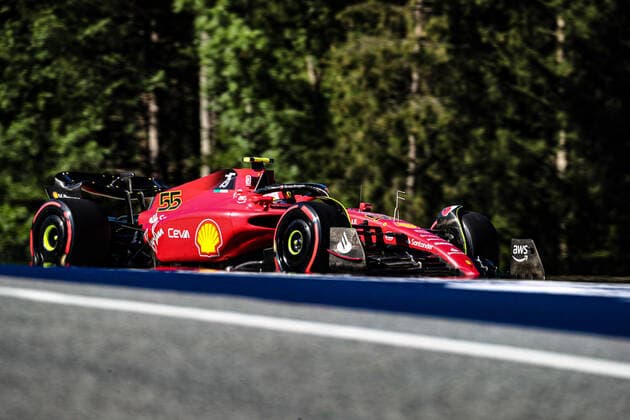 Carlos Sainz (SPA) Ferrari F1-75 during 2022 Austrian Grand Prix - Qualifying, Formula 1 Championship in Spielberg, Austria, July 08 2022  Copyright: xAlessioxDexMarcox xipa-agency.nex xx 0