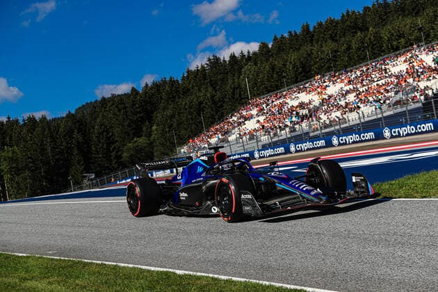 Alexander Albon (IND) Williams FW44 during 2022 Austrian Grand Prix - Qualifying, Formula 1 Championship in Spielberg, Austria, July 08 2022  Copyright: xAlessioxDexMarcox xipa-agency.nex xx 0