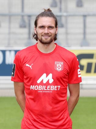 Teampraesentation Halle 08.07.2022 Jonas Nietfeld (33, Halle); Hallescher FC, 3.Liga, Porträttermin 2022 2023 , Halle, 08.07.2022, Leuna Chemie Stadion, Fussball ,