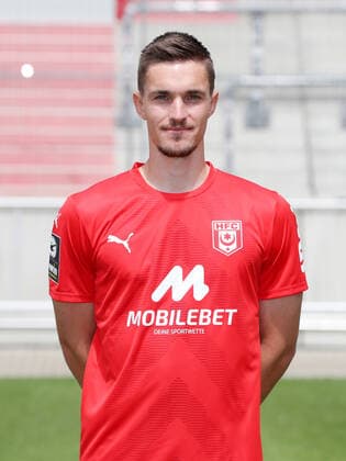 Teampraesentation Halle 08.07.2022 Sören Reddemann (25, Halle); Hallescher FC, 3.Liga, Porträttermin 2022 2023 , Halle, 08.07.2022, Leuna Chemie Stadion, Fussball ,