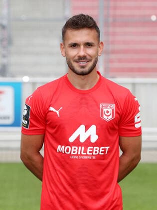 Teampraesentation Halle 08.07.2022 Nico Hug (22, Halle); Hallescher FC, 3.Liga, Porträttermin 2022 2023 , Halle, 08.07.2022, Leuna Chemie Stadion, Fussball ,
