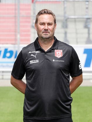 Teampraesentation Halle 08.07.2022 Mannschaftsleiter Mario Nickeleit (Halle); Hallescher FC, 3.Liga, Porträttermin 2022 2023 , Halle, 08.07.2022, Leuna Chemie Stadion, Fussball ,