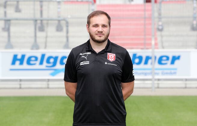 Teampraesentation Halle 08.07.2022 Physiotherapeut Walter Moissejenko (Halle); Hallescher FC, 3.Liga, Porträttermin 2022 2023 , Halle, 08.07.2022, Leuna Chemie Stadion, Fussball ,
