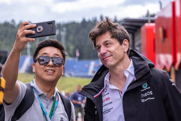 09.07.2022, Red Bull Ring, Spielberg, AUT, FIA, Formel 1, Grosser Preis von Österreich, Freies Training, im Bild Toto Wolff (Teamchef Mercedes) Toto Wolff (Team Principal Mercedes) during the training for the Austrian FIA Formula One Grand Prix at the Red Bull Ring in Spielberg, Austria on 2022 07 09. Expa Spielberg