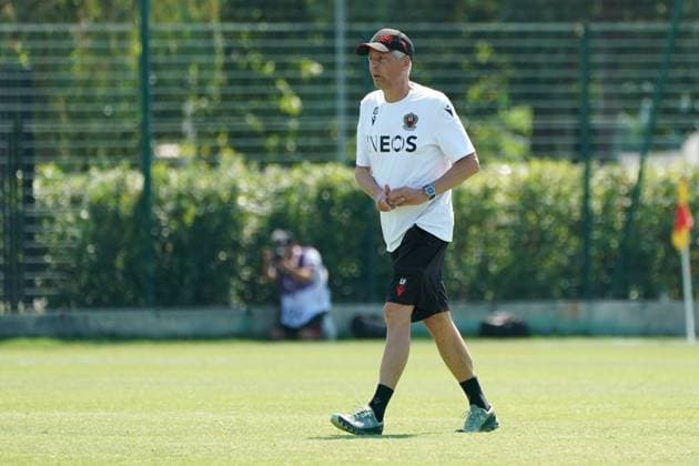 Lucien Favre (entraineur de l OGC Nice) FOOTBALL : OGC Nice vs Cercle Brugge - Match amical de reprise - Nice - 09 07 2022 NorbertScanella Panoramic 