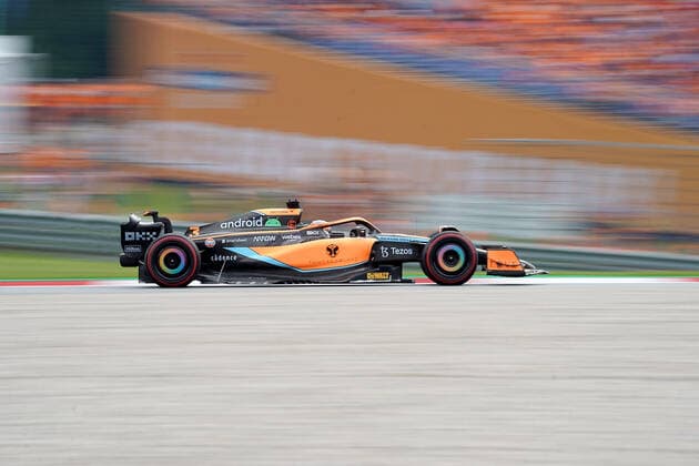 Formula 1 BWT Grosser Preis von Österreich 2022 09.07.2022, Red Bull Ring , Spielberg, Formula 1 BWT Grosser Preis von Österreich 2022 , im Bild Daniel Ricciardo (AUS), McLaren F1 Team
