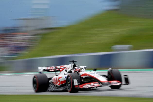 Formula 1 BWT Grosser Preis von Österreich 2022 09.07.2022, Red Bull Ring , Spielberg, Formula 1 BWT Grosser Preis von Österreich 2022 , im Bild Kevin Magnussen (DNK), Haas F1 Team