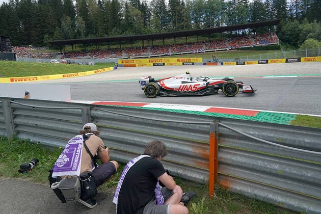 Formula 1 BWT Grosser Preis von Österreich 2022 09.07.2022, Red Bull Ring , Spielberg, Formula 1 BWT Grosser Preis von Österreich 2022 , im Bild Mick Schumacher (DEU), Haas F1 Team