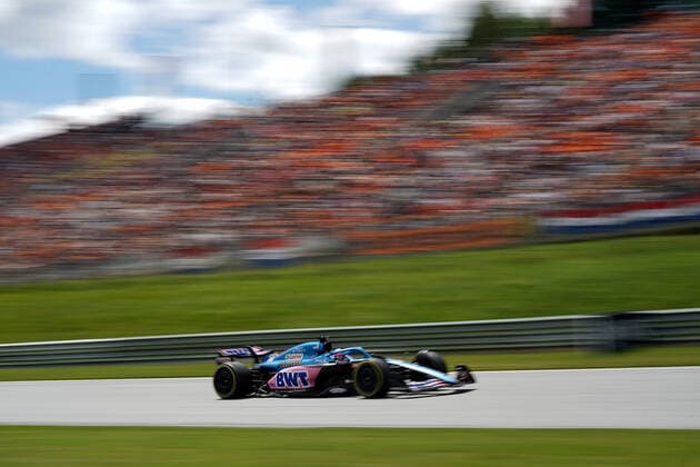 Formula 1 BWT Grosser Preis von Österreich 2022 09.07.2022, Red Bull Ring , Spielberg, Formula 1 BWT Grosser Preis von Österreich 2022 , im Bild Fernando Alonso (ESP), Alpine F1 Team