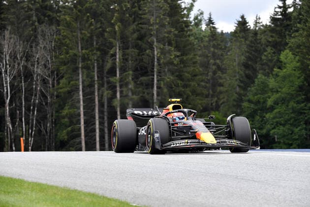 Formula 1 BWT Grosser Preis von Österreich 2022 09.07.2022, Red Bull Ring , Spielberg, Formula 1 BWT Grosser Preis von Österreich 2022 , im Bild Sergio Perez (MEX), Oracle Red Bull Racing