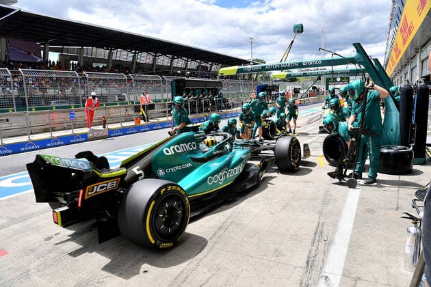 09.07.2022, Red Bull Ring , Spielberg, Formula 1 BWT Grosser Preis von Österreich 2022 , im Bild Sebastian Vettel (DEU), Aston Martin Aramco Cognizant Formula One Team (Foto EU-Images) Spielberg Red Bull Ring Steiermark Österreich