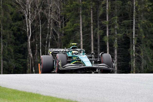 09.07.2022, Red Bull Ring , Spielberg, Formula 1 BWT Grosser Preis von Österreich 2022 , im Bild Sebastian Vettel (DEU), Aston Martin Aramco Cognizant Formula One Team (Foto EU-Images) Spielberg Red Bull Ring Steiermark Österreich