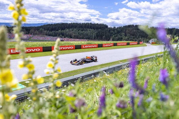 Sport Bilder des Tages 09.07.2022, Red Bull Ring, Spielberg, AUT, FIA, Formel 1, Grosser Preis von Österreich, Freies Training, im Bild Max Verstappen (NED, Red Bull Racing) Max Verstappen of Netherlands during the training for the Austrian FIA Formula One Grand Prix at the Red Bull Ring in Spielberg, Austria on 2022 07 09. Expa Spielberg