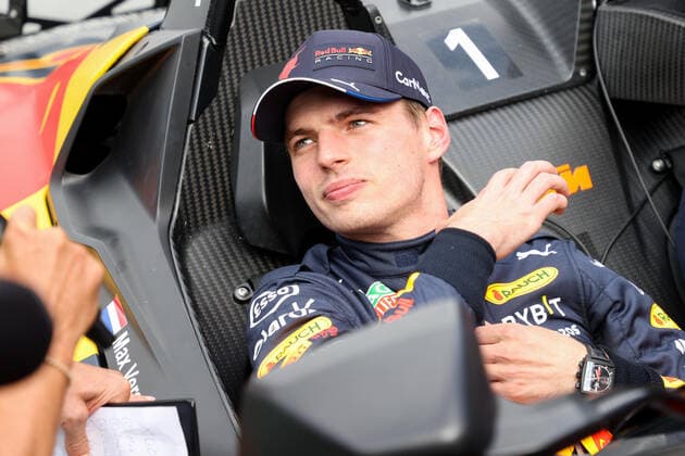 FORMULA 1 - GP of Austria 2022 SPIELBERG,AUSTRIA,09.JUL.22 - MOTORSPORTS, FORMULA 1 - Grand Prix of Austria, Red Bull Ring, sprint race. Image shows Max Verstappen (NED Red Bull Racing).  GEPAxpictures xChristianxWalgram