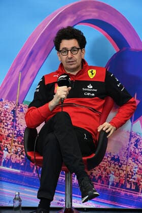 Mattia Binotto (ITA, Scuderia Ferrari), F1 Grand Prix of Austria at Red Bull Ring on July 9, 2022 in Spielberg, Austria. (Photo by Mark Sutton Motorsport Images DPPI via HOCH ZWEI) Spielberg Austria