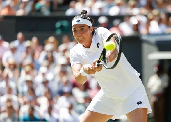 Ons Jabeur, Damen Einzel Finale, Endspiel Tennis - Wimbledon 2021 - Grand Slam ITF ATP, Tennis Herren WTA, Tennis Damen - AELTC - London - - Great Britain - 9 July 2022. Copyright: xJuergenxHasenkopfx