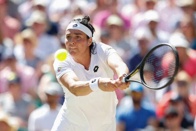 Ons Jabeur, Damen Einzel Finale, Endspiel Tennis - Wimbledon 2021 - Grand Slam ITF ATP, Tennis Herren WTA, Tennis Damen - AELTC - London - - Great Britain - 9 July 2022. Copyright: xJuergenxHasenkopfx
